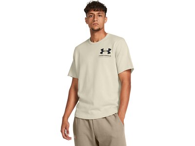 UNDER ARMOUR Herren Sweatshirt UA RIVAL TERRY SS COLORBLOCK Braun