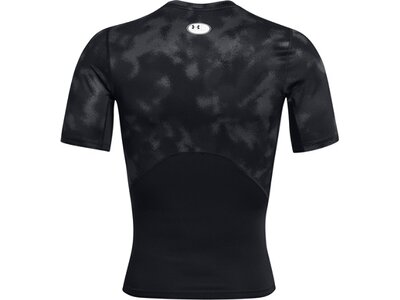 UNDER ARMOUR Herren Shirt UA HG ARMOUR PRINTED SS Schwarz