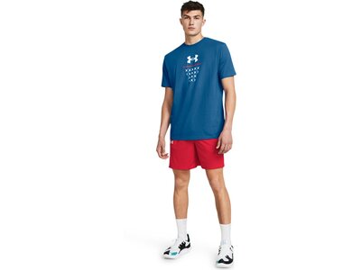 UNDER ARMOUR Herren Shorts UA BASELINE SHORT Rot