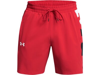 UNDER ARMOUR Herren Shorts UA BASELINE WOVEN SHORT Rot