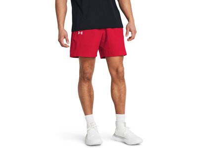 UNDER ARMOUR Herren Shorts UA BASELINE WOVEN SHORT Rot