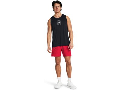 UNDER ARMOUR Herren Shorts UA BASELINE WOVEN SHORT Rot