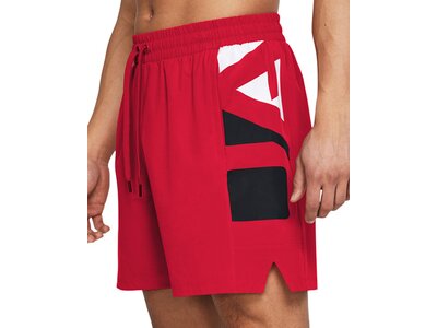 UNDER ARMOUR Herren Shorts UA BASELINE WOVEN SHORT Rot