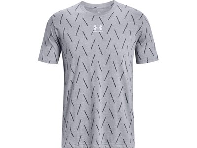 UNDER ARMOUR Herren Shirt UA M ELEVATED CORE AOP NEW Silber