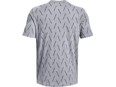 UNDER ARMOUR Herren Shirt UA M ELEVATED CORE AOP NEW Silber