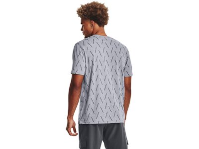 UNDER ARMOUR Herren Shirt UA M ELEVATED CORE AOP NEW Silber