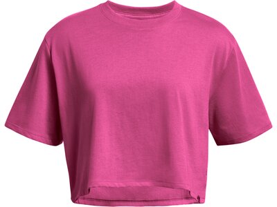 UNDER ARMOUR Damen Shirt CAMPUS BOXY CROP SS Pink