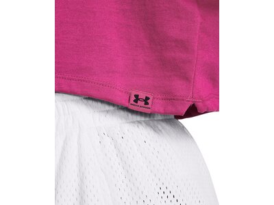 UNDER ARMOUR Damen Shirt CAMPUS BOXY CROP SS Pink