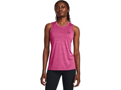 UNDER ARMOUR Damen Shirt TECH TANK TWIST Rot