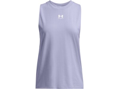 UNDER ARMOUR Damen Shirt OFF CAMPUS MUSCLE TANK Silber