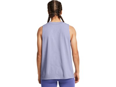 UNDER ARMOUR Damen Shirt OFF CAMPUS MUSCLE TANK Silber