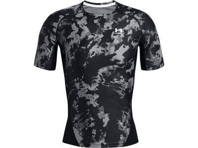 UNDER ARMOUR Herren Shirt UA HG ISOCHILL PRTD SS Schwarz