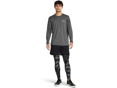 UNDER ARMOUR Herren Tight UA HG ISOCHILL PRTD LEGGINGS Schwarz