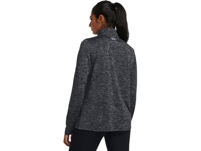 UNDER ARMOUR Damen Shirt TECH 1/2 ZIP- TWIST Grau