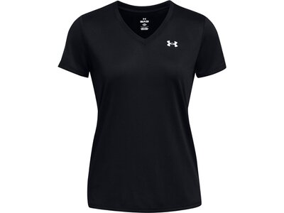 UNDER ARMOUR Damen Shirt TECH SSV- SOLID Schwarz