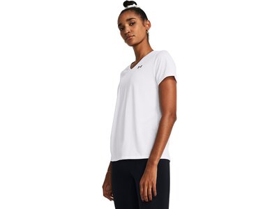 UNDER ARMOUR Damen Shirt TECH SSV- SOLID Pink