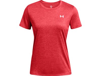 UNDER ARMOUR Damen Shirt TECH SSC- TWIST Rot