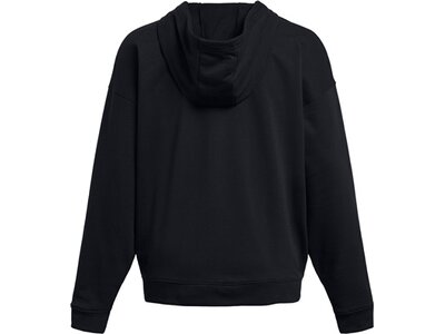 UNDER ARMOUR Damen Unterjacke UA RIVAL TERRY OS FZ HOODED Schwarz
