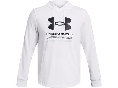 UNDER ARMOUR Herren Kapuzensweat UA RIVAL TERRY GRAPHIC HOOD Pink