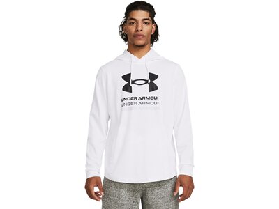 UNDER ARMOUR Herren Kapuzensweat UA RIVAL TERRY GRAPHIC HOOD Pink