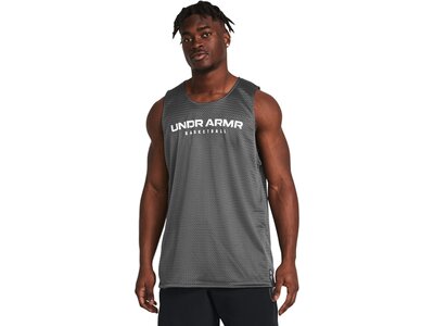 UNDER ARMOUR Herren Shirt BASELINE REVERSIBLE TANK Grau