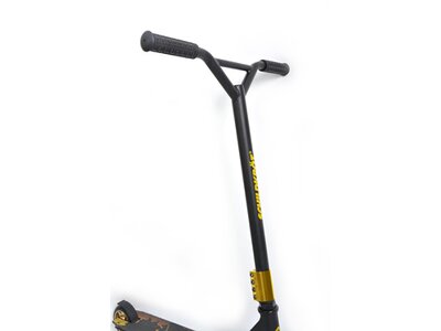 SCHILDKRÖT Scooter Schildkröt Stunt Scooter Untwist, Design: Fire, wertiger Stunt Scooter mit Alu-Fe Grau