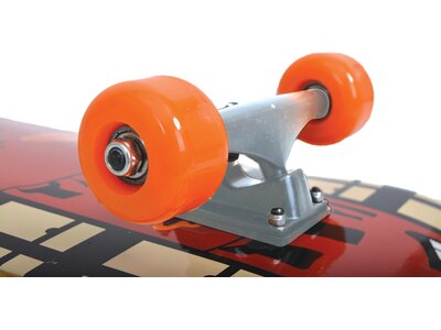 SCHILDKRÖT Skateboard Skateboard KICKER 31´ Red Parkour Bunt