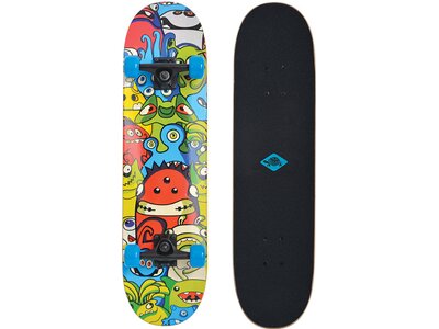 SCHILDKRÖT Skateboard Skateboard SLIDER 31´ Monsters Bunt