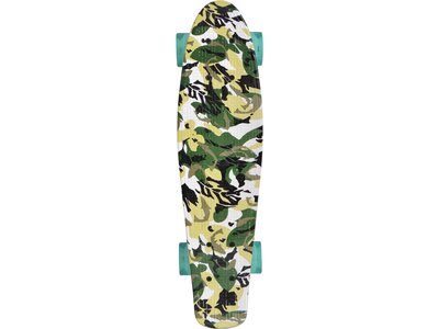 SCHILDKRÖT Skateboard Retro Skateboard FREE SPIRIT 22´ Camouflage Bunt