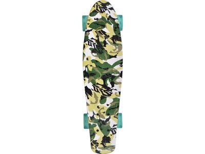 SCHILDKRÖT Skateboard Retro Skateboard FREE SPIRIT 22´ Camouflage Bunt