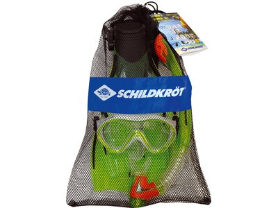 Schildkröt Junior Schnorchel Set Bermuda - 3-teilig, Größe L/XL Grün