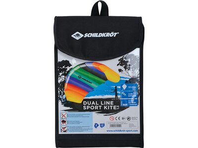 SCHILDKRÖT Drachen Dual Line SPORT KITE1.3, incl. Carrybag Grau