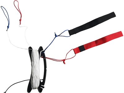 SCHILDKRÖT Drachen Dual Line SPORT KITE 1.6, incl. Carrybag Grau