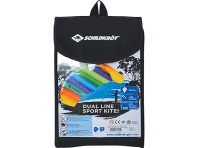 SCHILDKRÖT Drachen Dual Line SPORT KITE 1.6, incl. Carrybag Grau