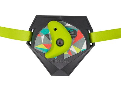 SCHILDKRÖT Klettergurt Slackers Ninja Treeclimbers, Kletterset mit 5 innovativen, robusten Kunststof Grau