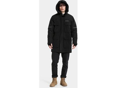 DIDRIKSONS Herren Mantel DREW USX PARKA 6 Schwarz