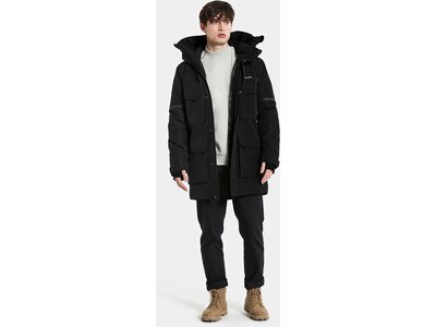 DIDRIKSONS Herren Mantel DREW USX PARKA 6 Schwarz