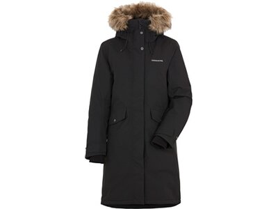 DIDRIKSONS Damen Mantel ERIKA WNS PARKA 3 Schwarz
