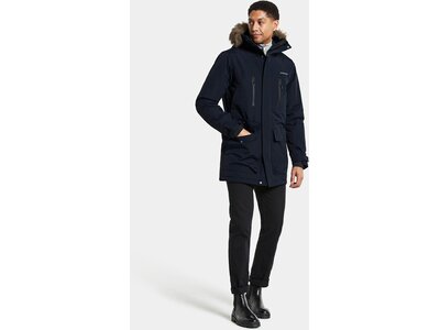 DIDRIKSONS Herren Mantel FREDRIK USX PARKA Blau