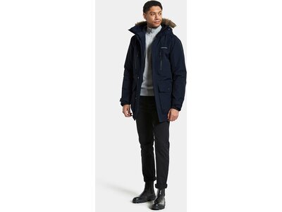 DIDRIKSONS Herren Mantel FREDRIK USX PARKA Blau