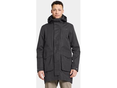 DIDRIKSONS Herren Mantel ANDREAS USX PARKA Schwarz