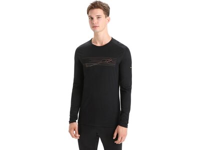 ICEBREAKER Herren Shirt Schwarz