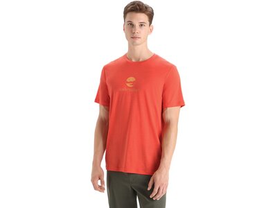 ICEBREAKER Herren Shirt Rot