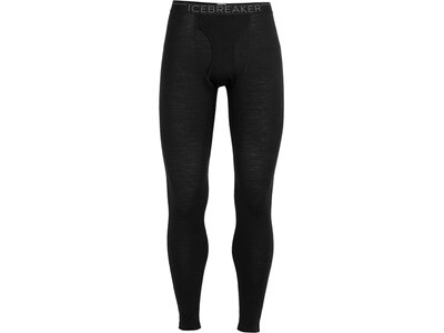 ICEBREAKER Merino Herren Leggings 200 Oasis Leggings wFly Schwarz