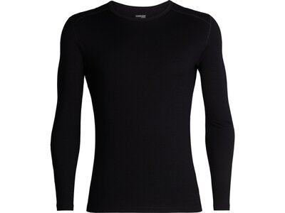 ICEBREAKER Merino Herren Longleeve 260 Tech LS Crewe Schwarz