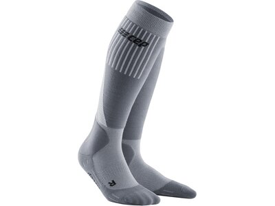 CEP Damen Ski Touring Compression Socks Grau