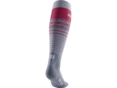 CEP Damen Ski Thermo Merino Compression Socks Grau