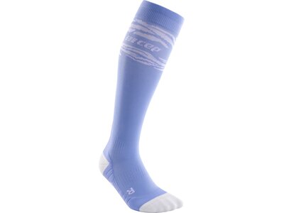 CEP Damen Animal Compression Socks Grau