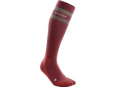 CEP Damen hiking 80??'s socks, tall, women Rot