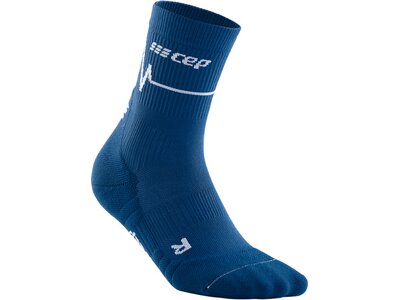 CEP Damen Heartbeat Mid Cut Socks Blau